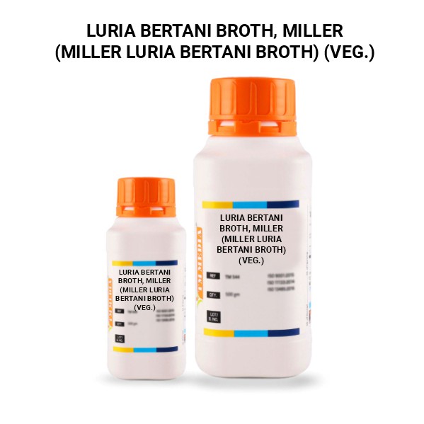 Luria Bertani Broth, Miller (Miller Luria Bertani Broth) (Veg.)